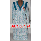 Сорочка жен Новатекс (50-60) (прод по 6) Пуговица