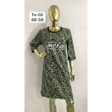 Туника жен. начес LIDER (48-58) (прод по 6) зеленый