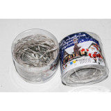 Гирлянда АВ-887А Штора Роса 3*2м резиновая проволока желтый