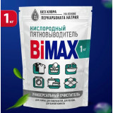 Пятновыводитель Кислородный BiMax 1000г (дой-пак)*4  8596