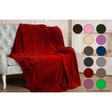 Плед Шашечка 180х200 молочн