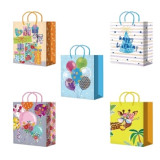 Подарочный пакет ламинированный 18*23+10см (М 211-215) (прод по 10)*200 ПБР62458 0139