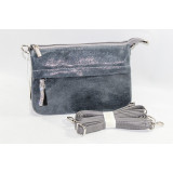 Сумка жен. 8103-1 (24х16) серо-коричн