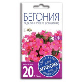 Бегония Бада Бинг Роуз вечноцветущая F1 10шт*10 5859
