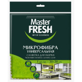 Салфетка д/уборки Master FRESH МИКРОФИБРА универсал. 1шт(30*30см)*30 1059