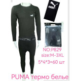 Термо-белье муж. 811 Puma (L-3XL) (прод по 5)