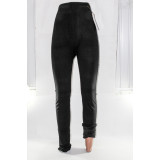 Лосины жен. рубчик мех 