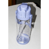 Бутылка пластик 2000мл с трубкой,ручкой,шкалой 34196-SJ90-187 микс 0431