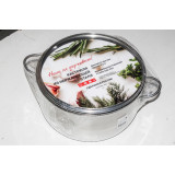 Кастрюля 7л нержав. сталь 7006