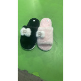 Тапочки жен комн откр нос 36/37-40/41 (прод по 12)  К8