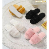 Тапочки жен комн откр нос 36/37-40/41 (прод по 12)  К14