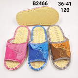 Тапочки жен комн откр нос 36-41 (прод по 12)  К18