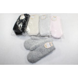 Варежки женс. Виктория 907 ангора+мех (прод по 12) 20см