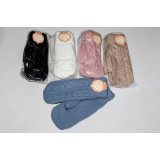 Варежки женск. KimLin Ж-418 мех (прод по 12) 22см