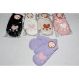 Варежка детс.дев KimLin Д-822  (прод по 12) 17см