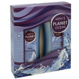 Набор подароч. муж Men's Planet  OCEAN (Шампунь 250 +  Гель д/душа 250) 3817