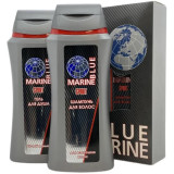 Набор подароч. муж Blue Marine SPORT (Шампунь 250 +  Гель д/душа 250) 0232