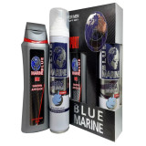 Набор подароч. муж Blue Marine SPORT (Пена д/бритья 200 + Шампунь 250) 3417