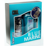 Набор подароч. муж Blue Marine COOL (Пена д/бритья 200 + Шампунь 250) 3424
