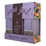 Набор подароч.Sweet Food ЧЕРНИЧНЫЙ СОРБЕТ(Гель д/душа 290мл + Жемчужины 220г) 2366