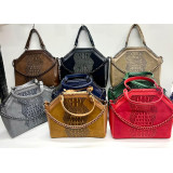 Сумка жен. 23077 (33х30) зеленый