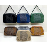 Сумка жен. 23059 (25х20) синий