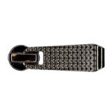 Бегунок №5 спираль декор никель XY-776