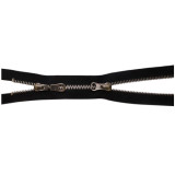 Молния металл (никель) №5 2замка 100см черная