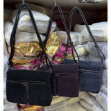 Сумка жен. 24304 (25х19) серая