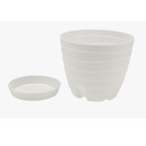 Горшок д/цветов Бриз 3,7л белый 9805