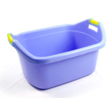 Таз 48л овальный сиреневый 6903