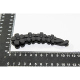 Заколка банан KP-4098 *12 черный