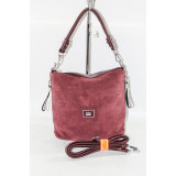 Сумка жен. 7517-3 (27х22) бордо
