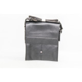Сумка муж кожа 1805-2 (25*20) черная
