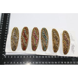 Заколка Автомат KP-5256/4 серебро*12