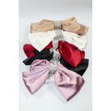 Заколка автомат AAA-352 С  бант