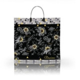 Пакет с пластиковой ручкой  36*34 Дарина (прод.по 10)*100