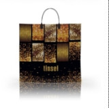 Пакет с пластиковой ручкой  36*34 Тинсел (прод.по 10)*100