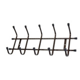 Вешалка настен. труб. 5-х рожк ВНТ5 коричнев*10 8387 УЦЕНКА!!!