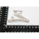 Краб метал KP-5787/3 (прод по 6) серебро