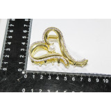 Краб метал KP-5787/5 (прод по 6) золото