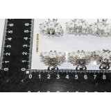 Краб метал мини 25В-269 (прод по 12) серебро