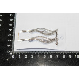 Невидимка KP-7061/4 (прод по 6) (цена за пару) серебро