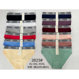 Плавки жен (XL-3XL) (прод по 6) 2623 красные