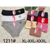 Плавки жен (XL-3XL) (прод по 6) 1211 фиолет