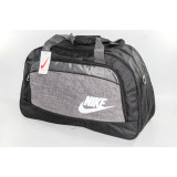 Сумка дорожн. 286-2 NIKE (55х35) серый