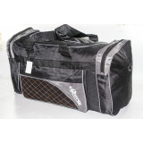 Сумка дорож 155# (57х35) серый