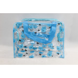 Косметичка жен. силикон прозр (25х20) 