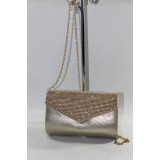 Клатч жен. 3М-0237 (24х13) золото