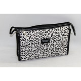 Косметичка жен 107-1 (26х17) леопард белый